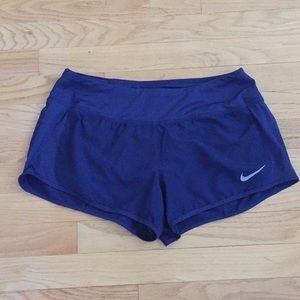 Nike Dri-Fit Crew Shorts Navy Size Medium